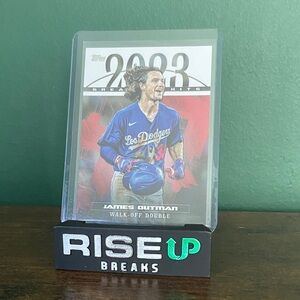 2024 Topps Series 1 James Outman 2023 Greatest Hits 23GH-31 Los Angeles Dodgers.